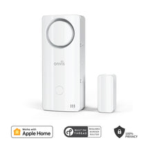 Load image into Gallery viewer, Onvis Security Sensor CS2, Apple HomeKit over Thread, 4-in-1 Wireless Door Window Contact Sensor, Alarm System, Thermometer, Hygrometer for Smart Home Automation