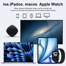 Load image into Gallery viewer, Onvis AirTag, Item Finder Works with Apple Find My (iOS Only), Bluetooth 5.3, IP67 Waterproof, Smart Locator for Keys, Wallets, Luggage, 3 Years Battery Life