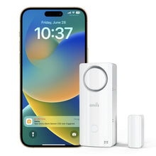 Load image into Gallery viewer, Onvis Security Sensor CS2, Apple HomeKit over Thread, 4-in-1 Wireless Door Window Contact Sensor, Alarm System, Thermometer, Hygrometer for Smart Home Automation