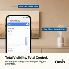 Load image into Gallery viewer, Onvis Smart Plug with Matter Energy Monitoring, Matter Over Thread, App & Voice Control, timers and automations (1 Pack)