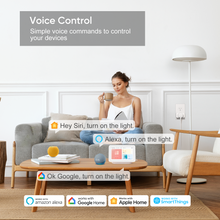 Load image into Gallery viewer, Onvis Smart Plug S4, Matter over Thread, 15A/1800W Max, Works with Apple Home, Alexa, Google Home & SmartThings
