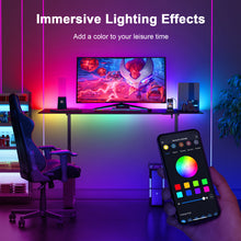 Load image into Gallery viewer, Onvis Smart Led Strip Lights Works with Apple HomeKit, Siri, 5M (16.4ft), Segmented DIY, Music Sync, 2.4G WiFi Wireless, iOS Only (Unsealed)