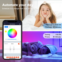 Load image into Gallery viewer, Onvis Smart Led Strip Lights Works with Apple HomeKit, Siri, 5M (16.4ft), Segmented DIY, Music Sync, 2.4G WiFi Wireless, iOS Only (Unsealed)