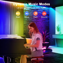 Load image into Gallery viewer, Onvis Smart Led Strip Lights Works with Apple HomeKit, Siri, 5M (16.4ft), Segmented DIY, Music Sync, 2.4G WiFi Wireless, iOS Only (Unsealed)