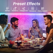 Load image into Gallery viewer, Onvis Smart RGBIC Multicolor LED Light Strip Works with Apple HomeKit, Siri Voice Control, 5M (16.4ft) Painting Music Sync, 2.4G WiFi ONLY, No Hub Required