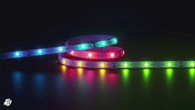 Load and play video in Gallery viewer, Onvis Smart RGBIC Multicolor LED Light Strip Works with Apple HomeKit, Siri Voice Control, 2M (6.6ft) Painting Music Sync, 2.4G WiFi ONLY, No Hub Required