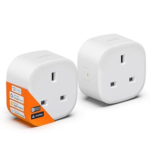 Onvis Smart Plug S4UK, Matter over Thread, 13A/3250W Max, Works with Apple Home, Alexa,  Google Home & SmartThings