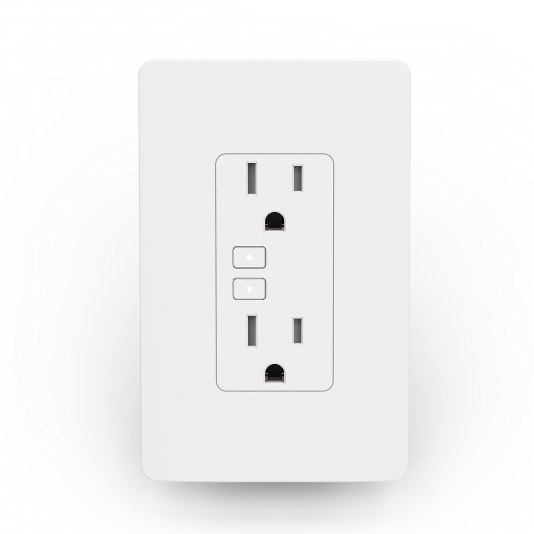 Onvis Smart Wall Outlet T20, Matter over Thread, 15A/1800W Max, Works with Apple Home, Alexa,  Google Home & SmartThings